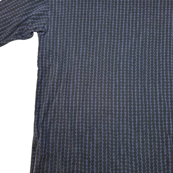 Uniqlo x MARIMEKKO Rasymatto Polka Dots Tunic Top Shirt Blue Black - Size XL - Picture 7 of 10